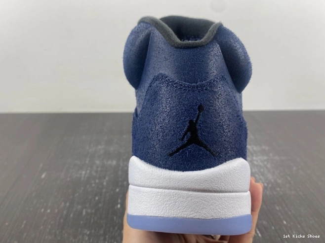 1st Kicks Jordan Air 5 FD6812-400 Georgetown 0729